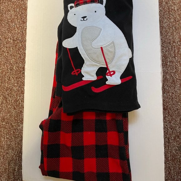 2-Piece Polar Bear Pajamas - Picture 2 of 2